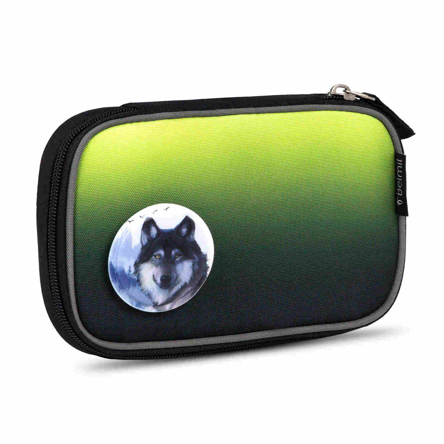 Premium Pernica prazna sa dva flepa Black-green