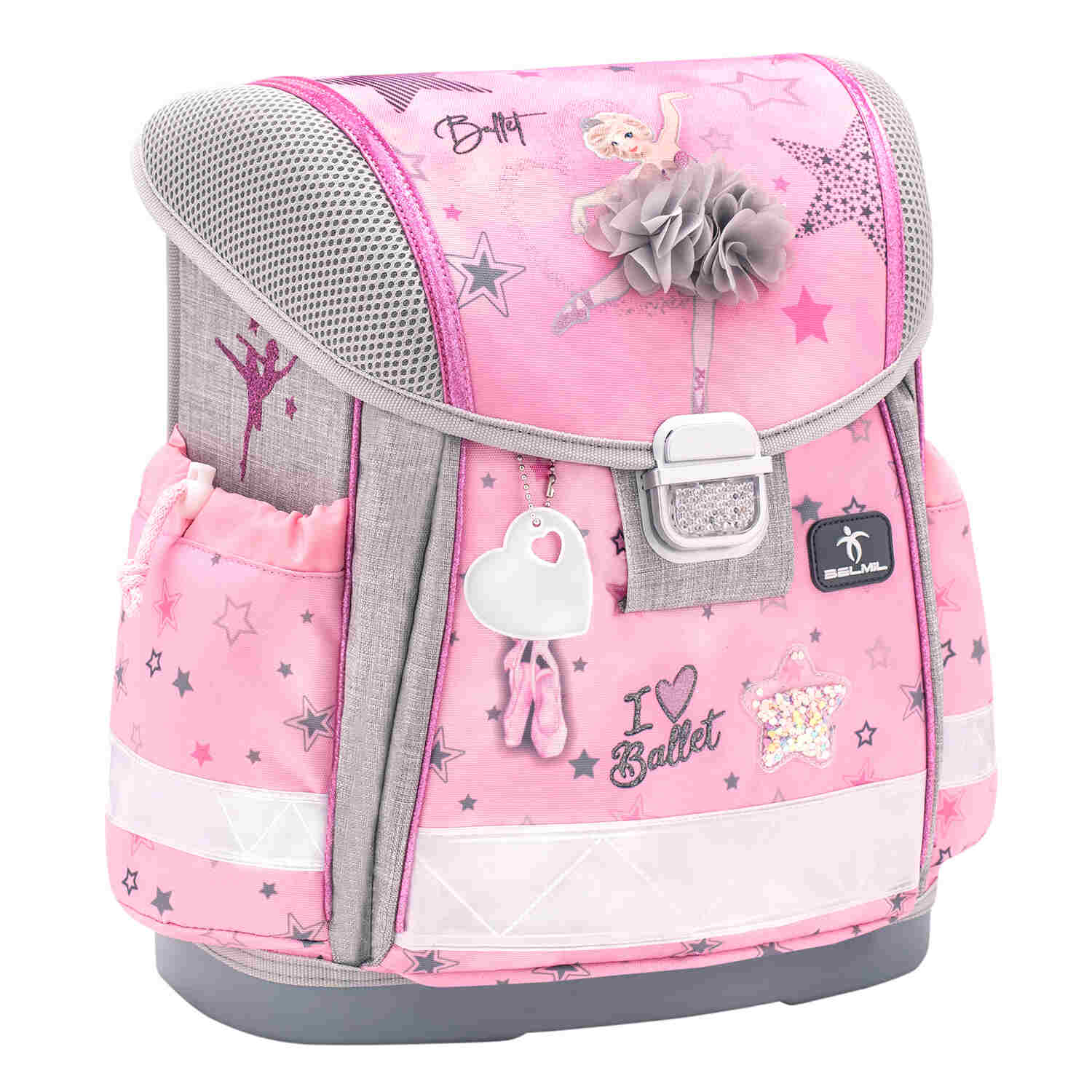 Školska Torba Classy Ballet light pink