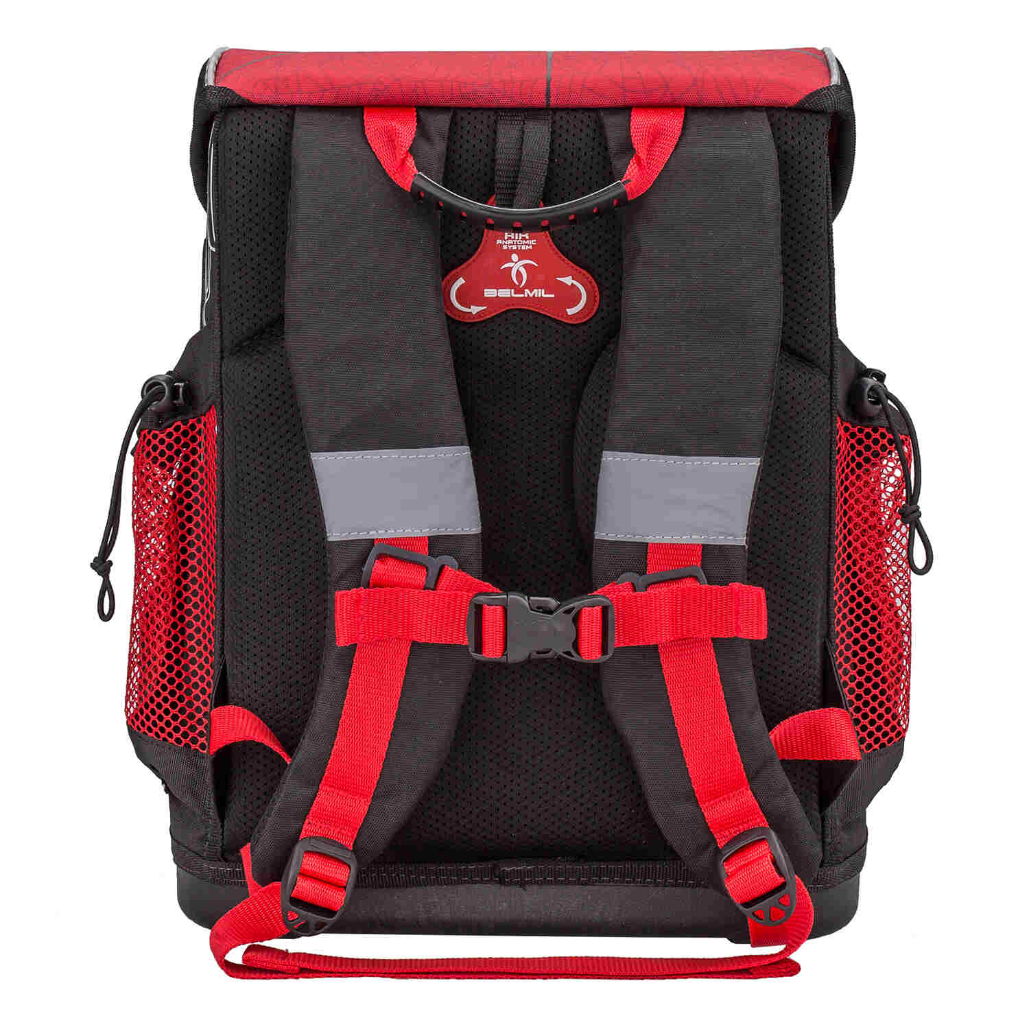 Školska Torba Mini-Fit Spiders red and black