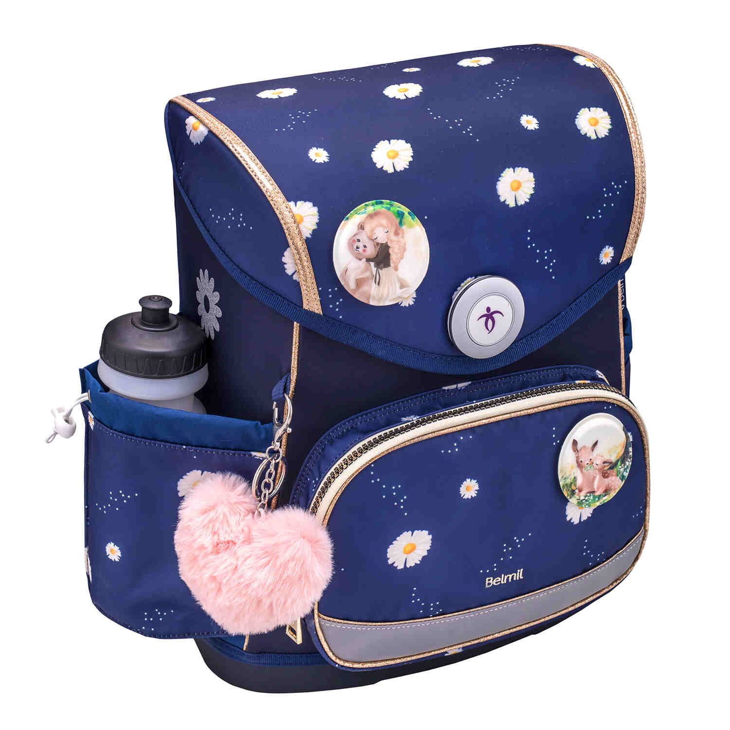 Premium Školska Torba Compact Daisy