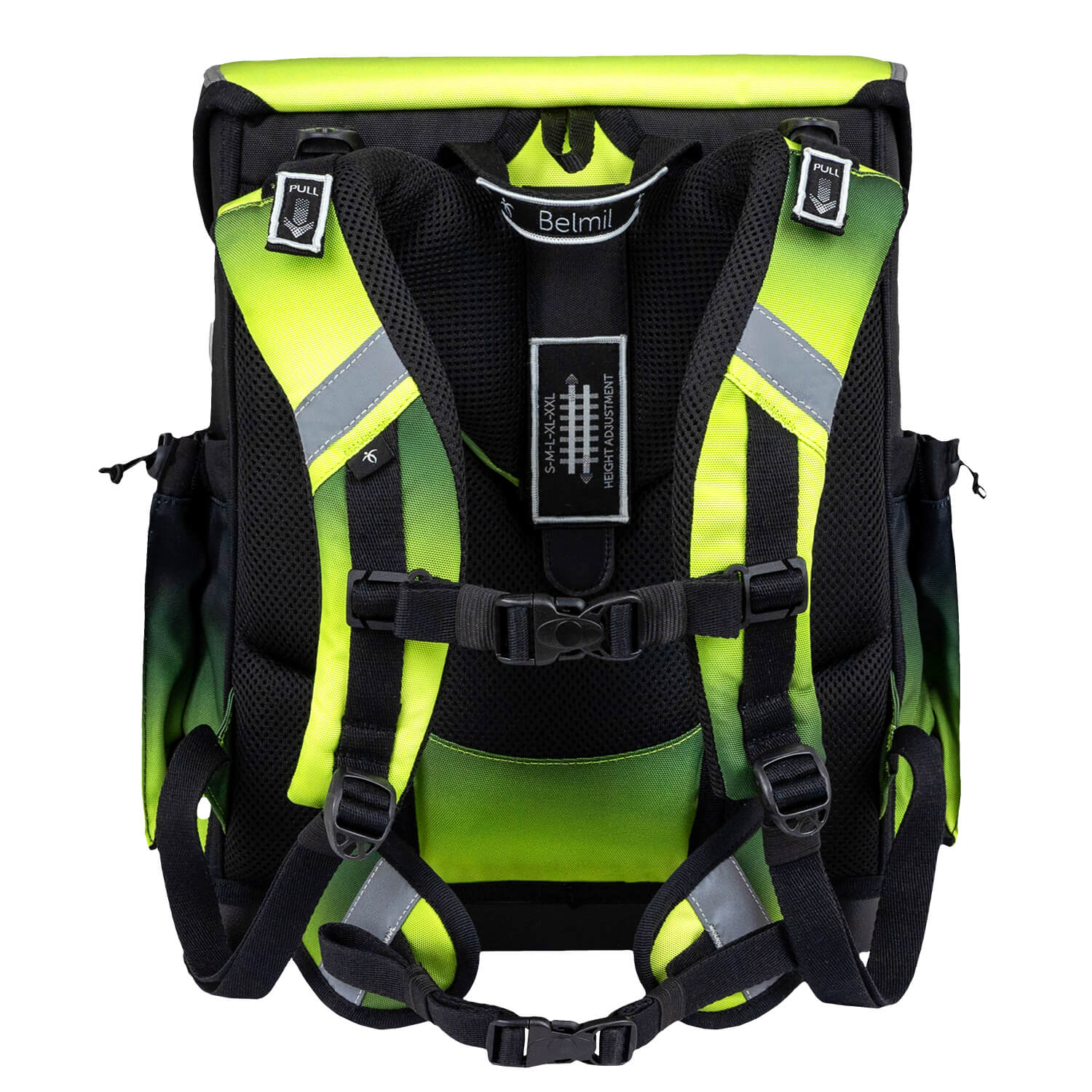 Premium Školska Torba Compact Plus Black-green