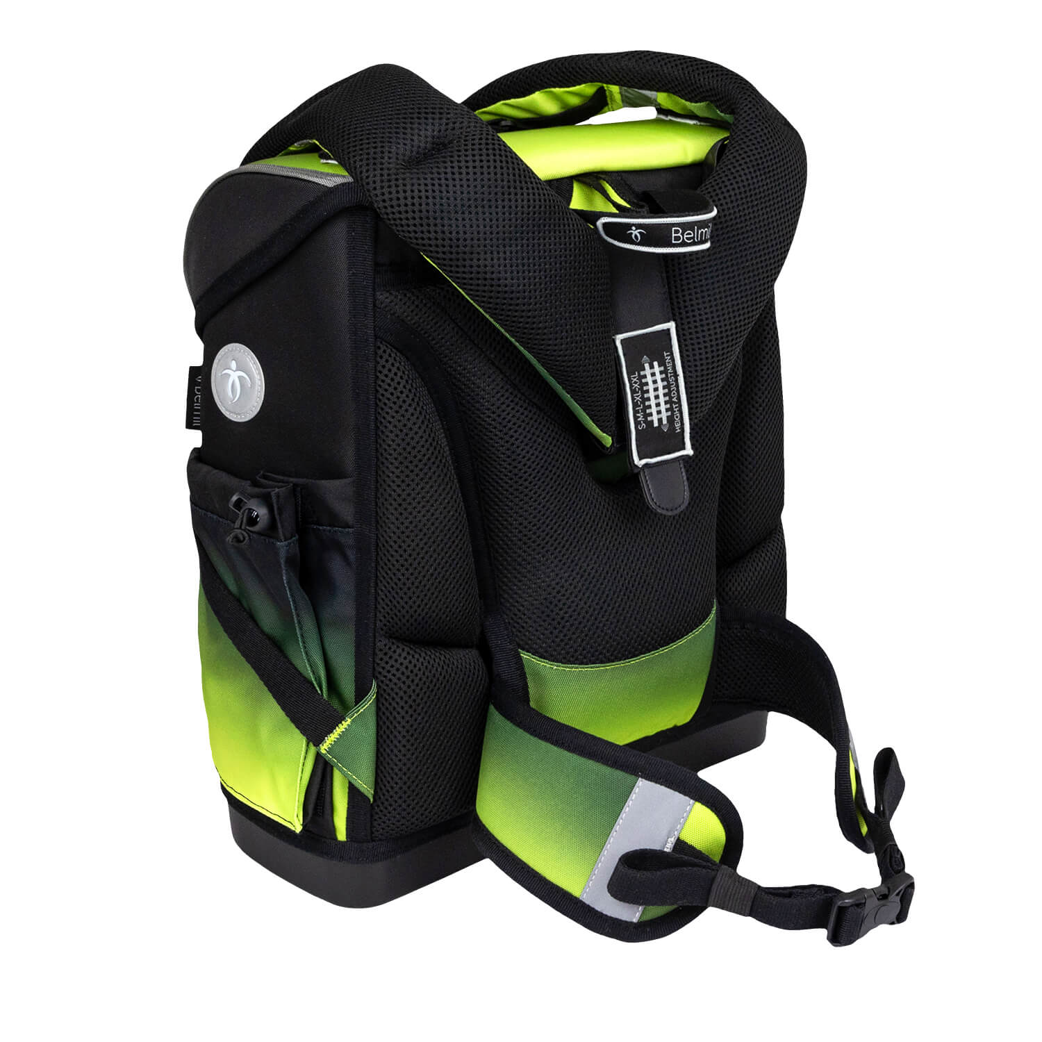 Premium Školska Torba Compact Plus Black-green