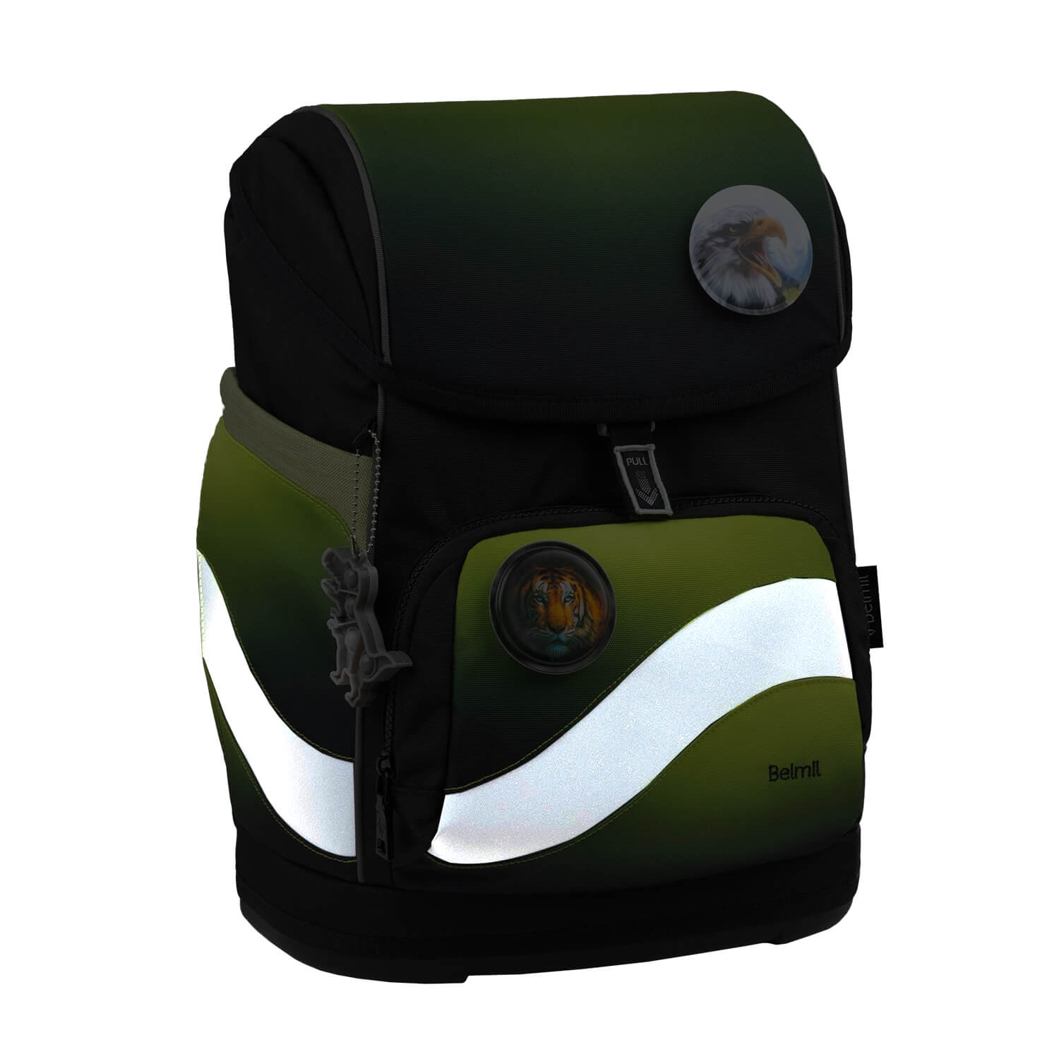 Premium Školska Torba Smarty Black-green