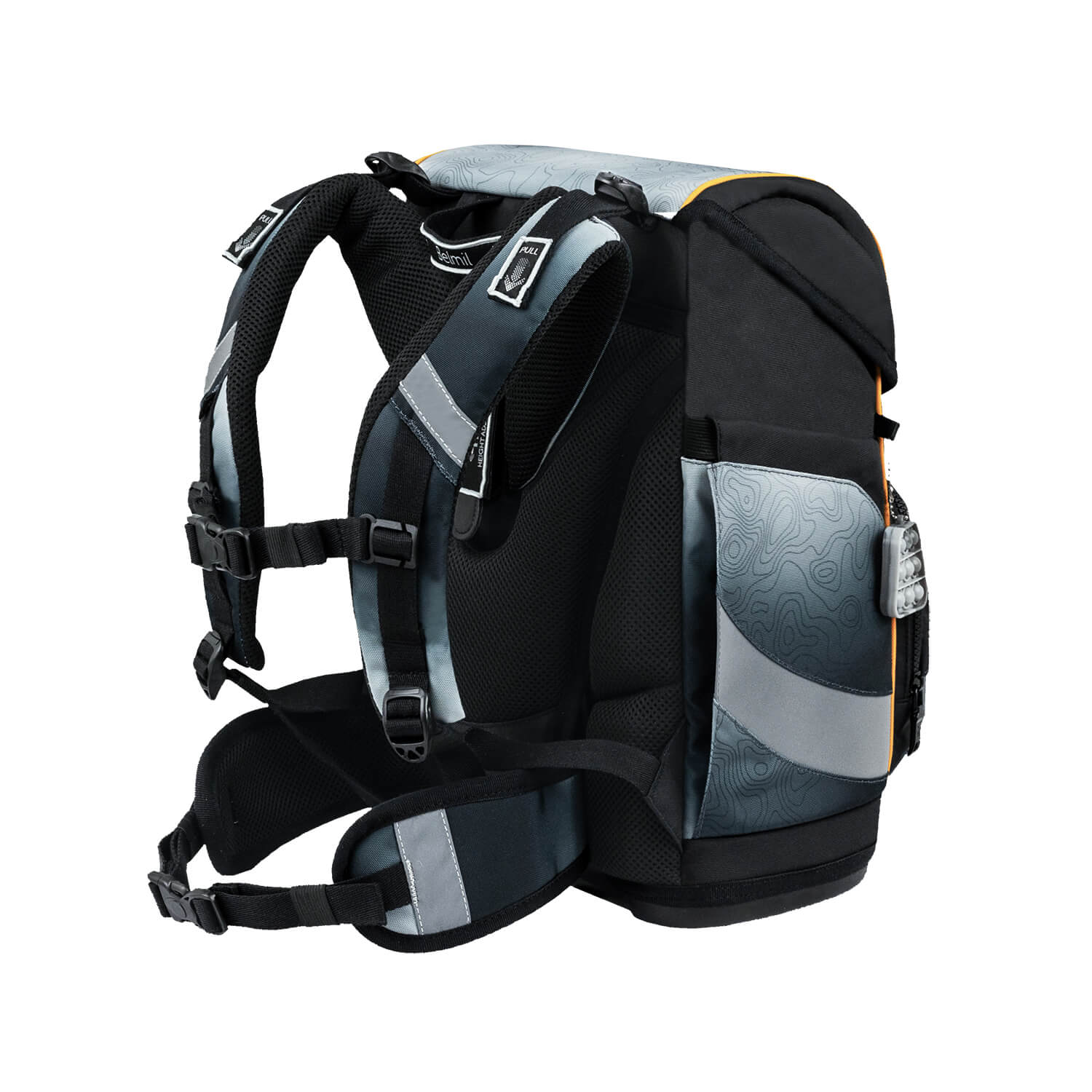 Premium Školska Torba Smarty Black-Grey