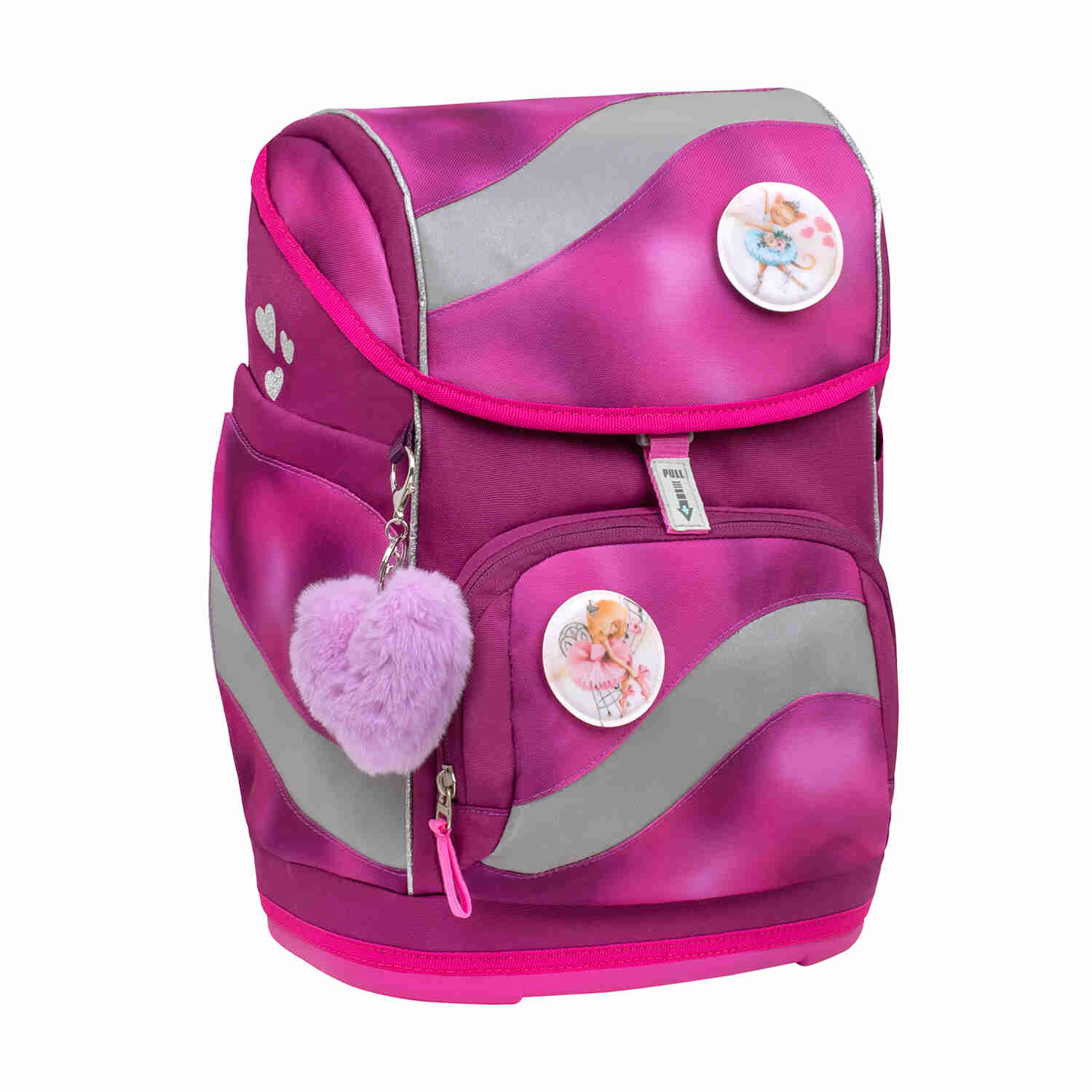 Školska Torba Smarty Shiny pink 2