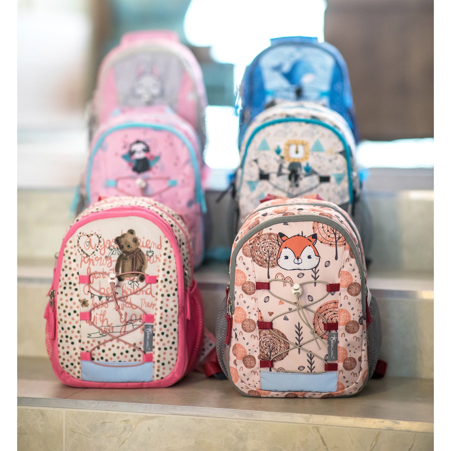 Ranac za vrtić Mini Kiddy Cool monsters