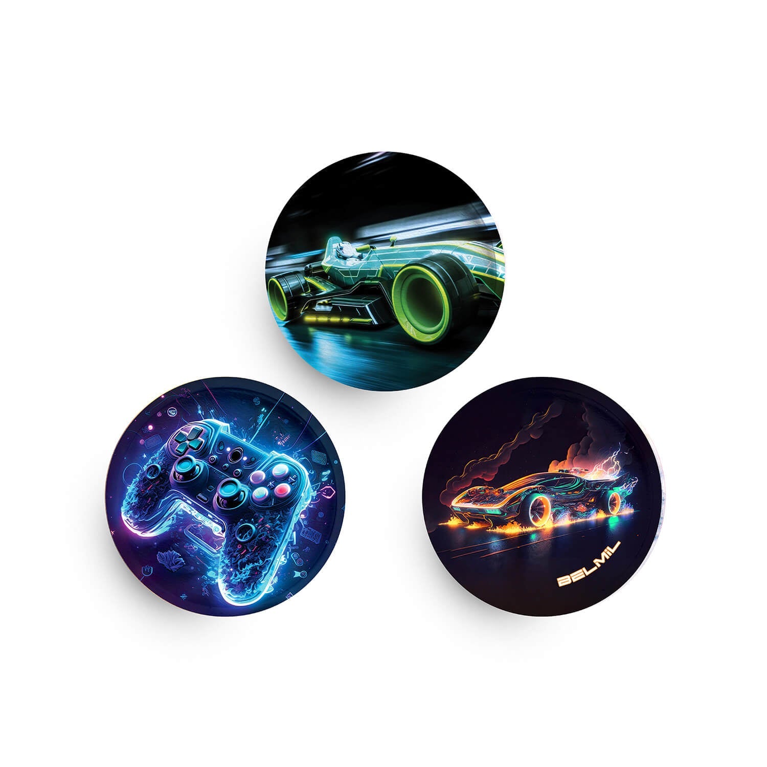 Patch set od 3 komada Gamer