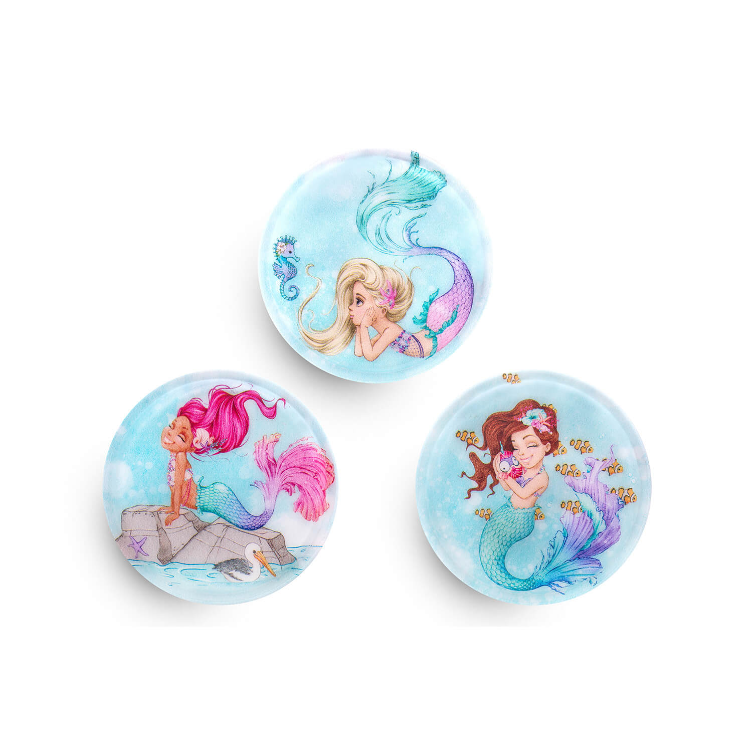 Patch set od 3 komada Mermaid