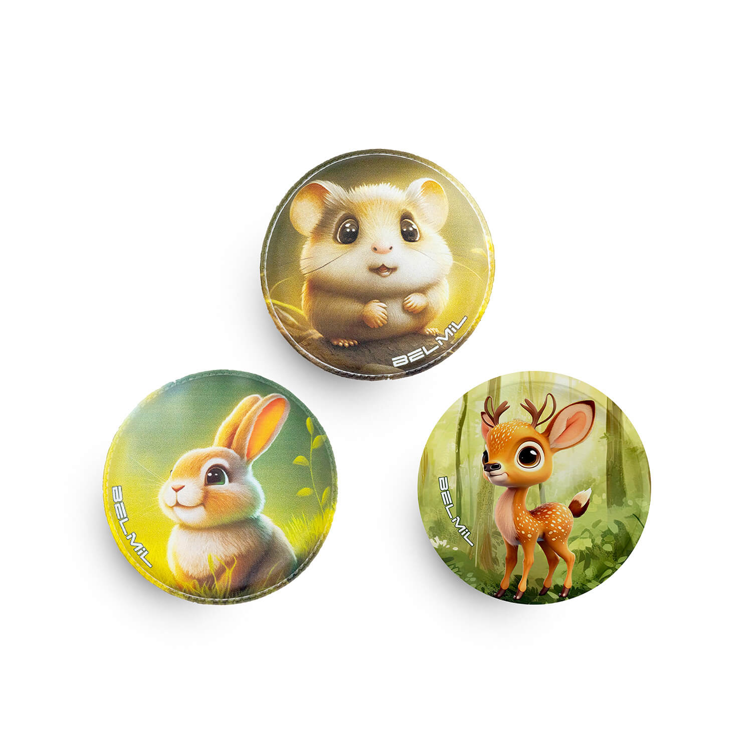Patch set od 3 komada Friends From The Forest