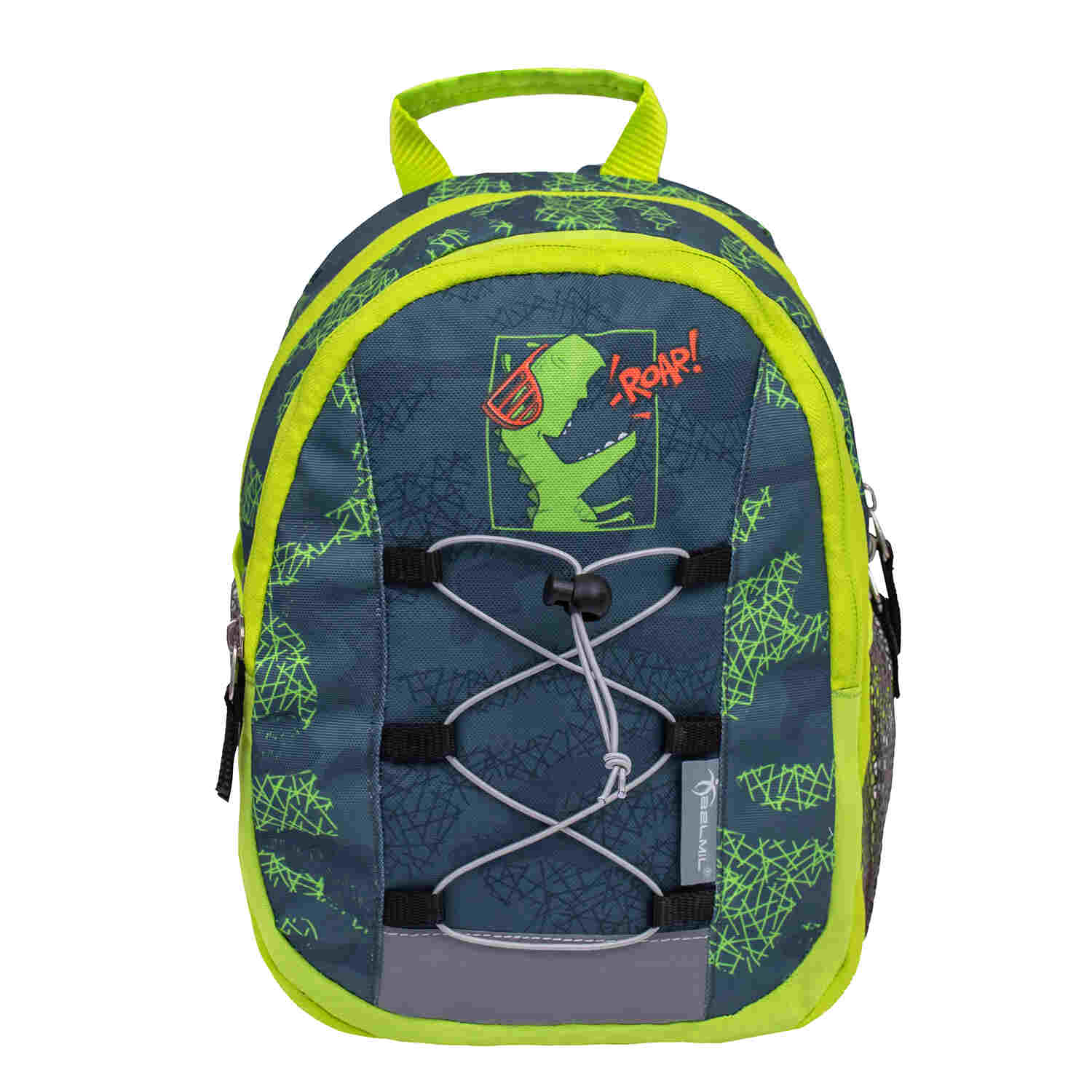 Ranac za vrtić Mini Kiddy Roaar neon