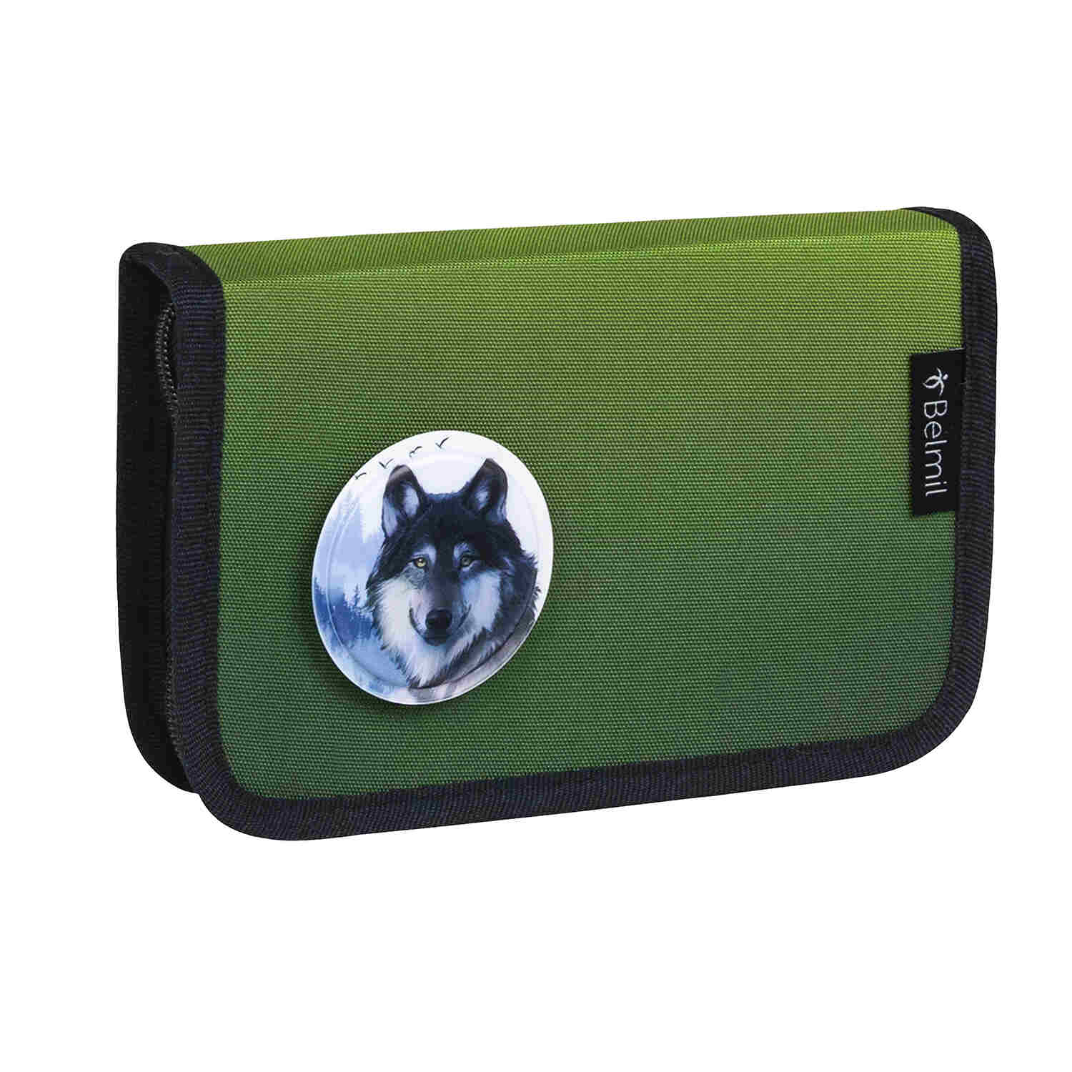 Premium Pernica prazna sa dva flepa Black-green