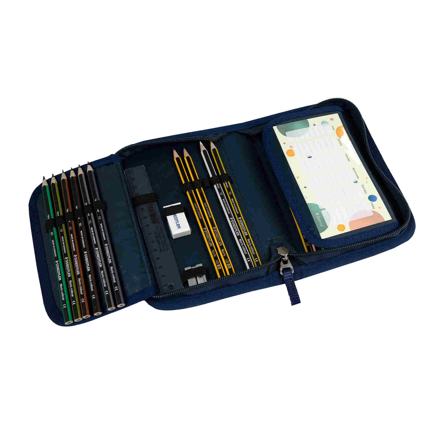 Premium Pernica prazna sa dva flepa Blue-navy