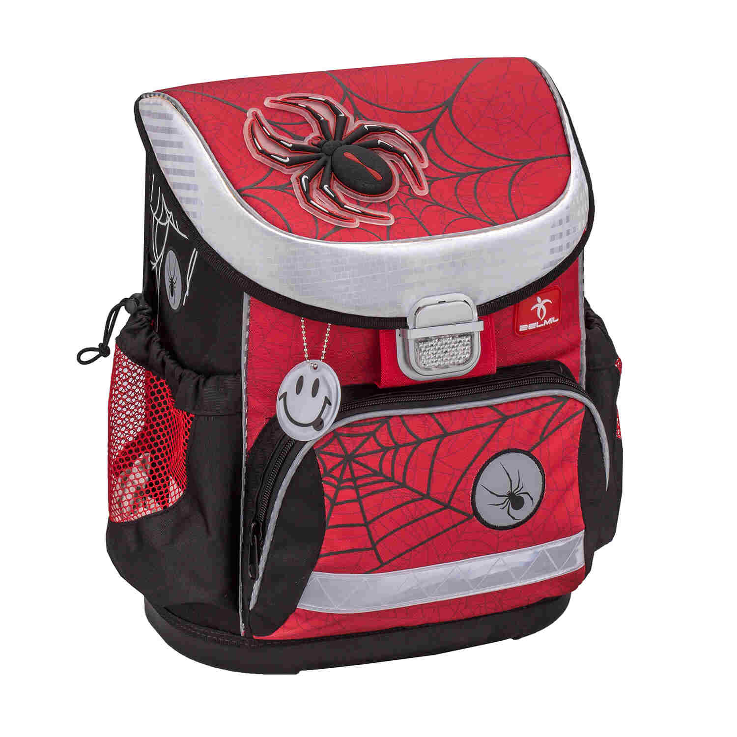 Školska Torba Mini-Fit Spiders red and black