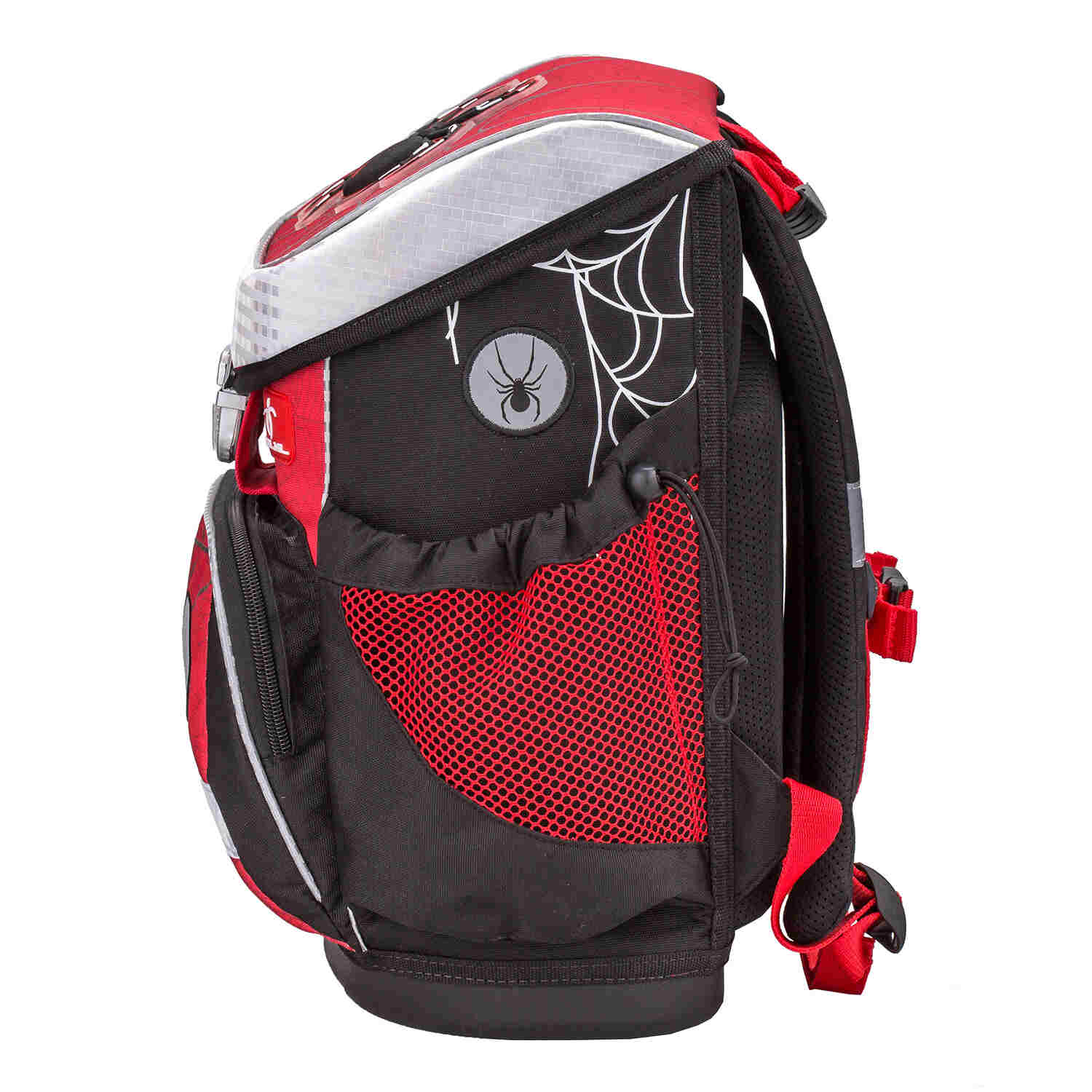 Školska Torba Mini-Fit Spiders red and black