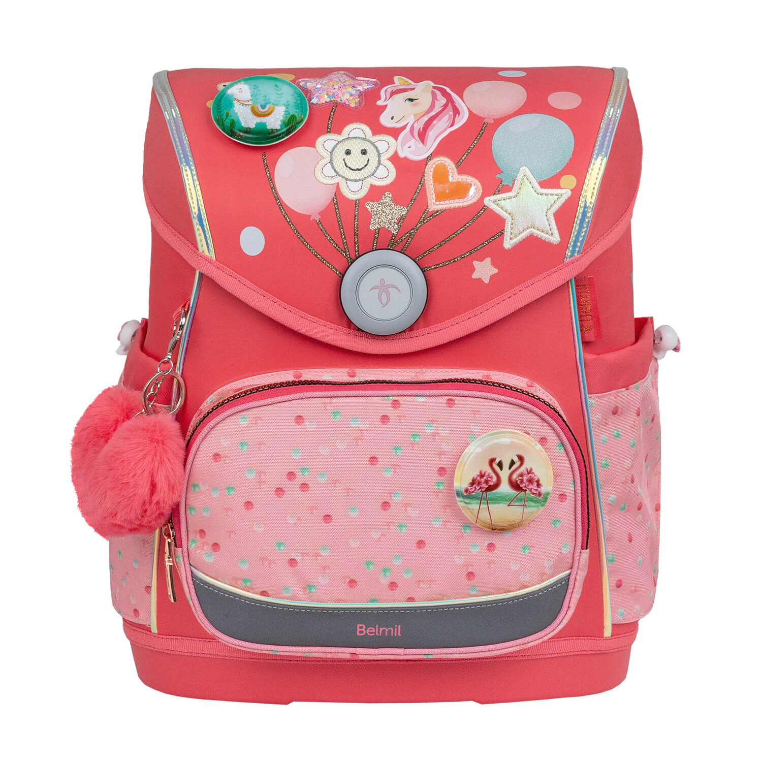 Premium Školska Torba Compact Plus Rose quartz