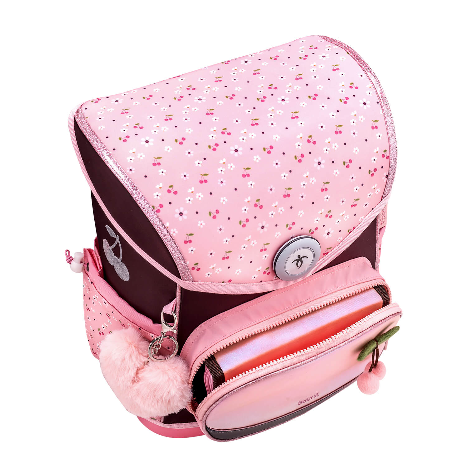 Premium Školska Torba Compact Plus Cherry blossom