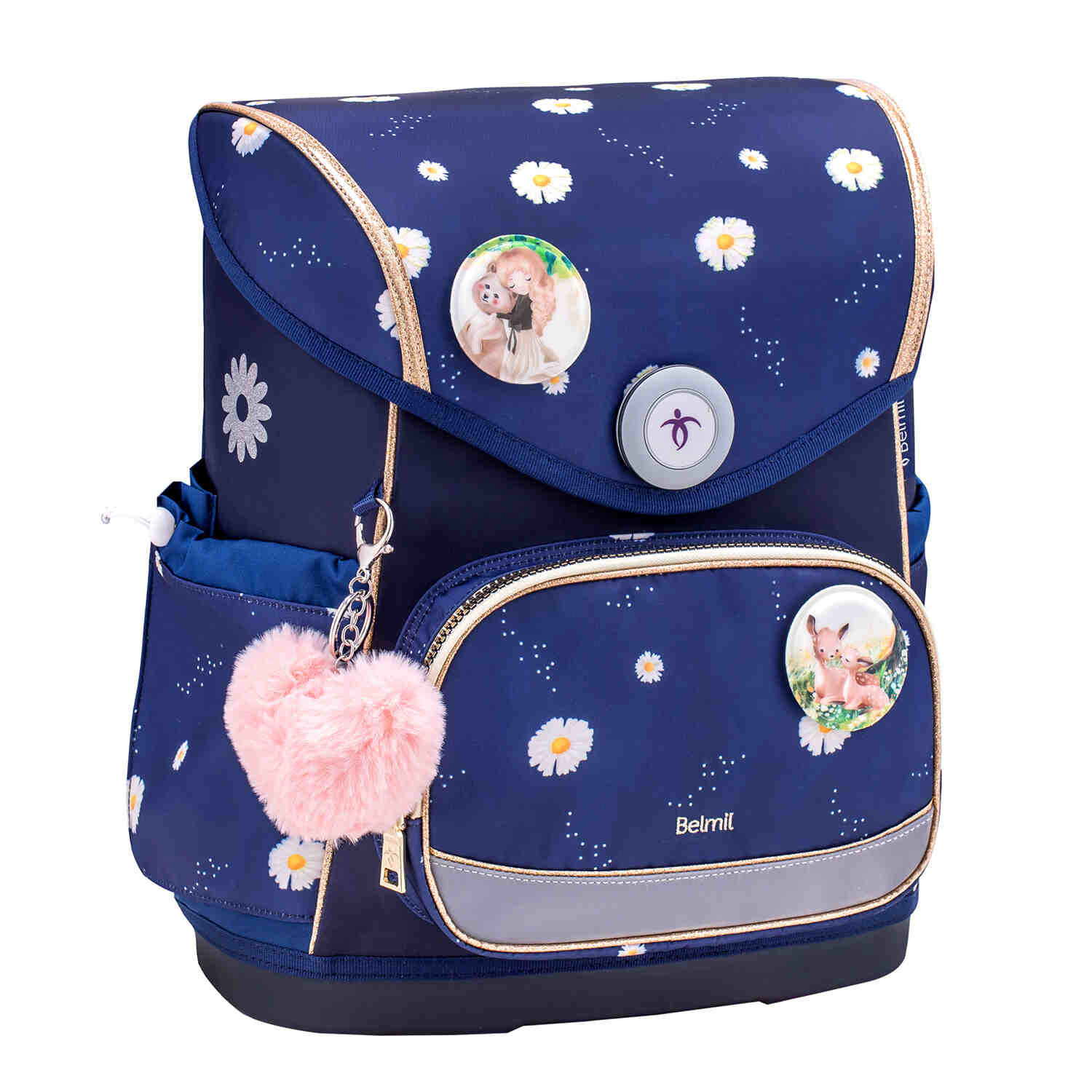 Premium Školska Torba Compact Daisy