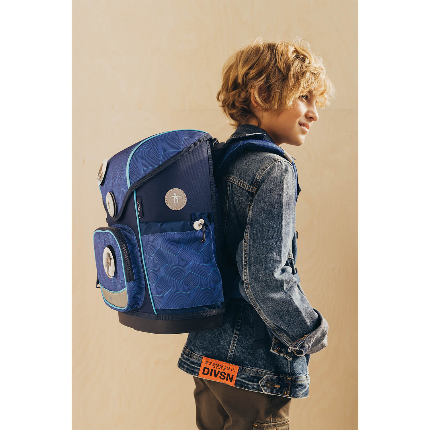 Premium Školska Torba Compact Plus Estate blue