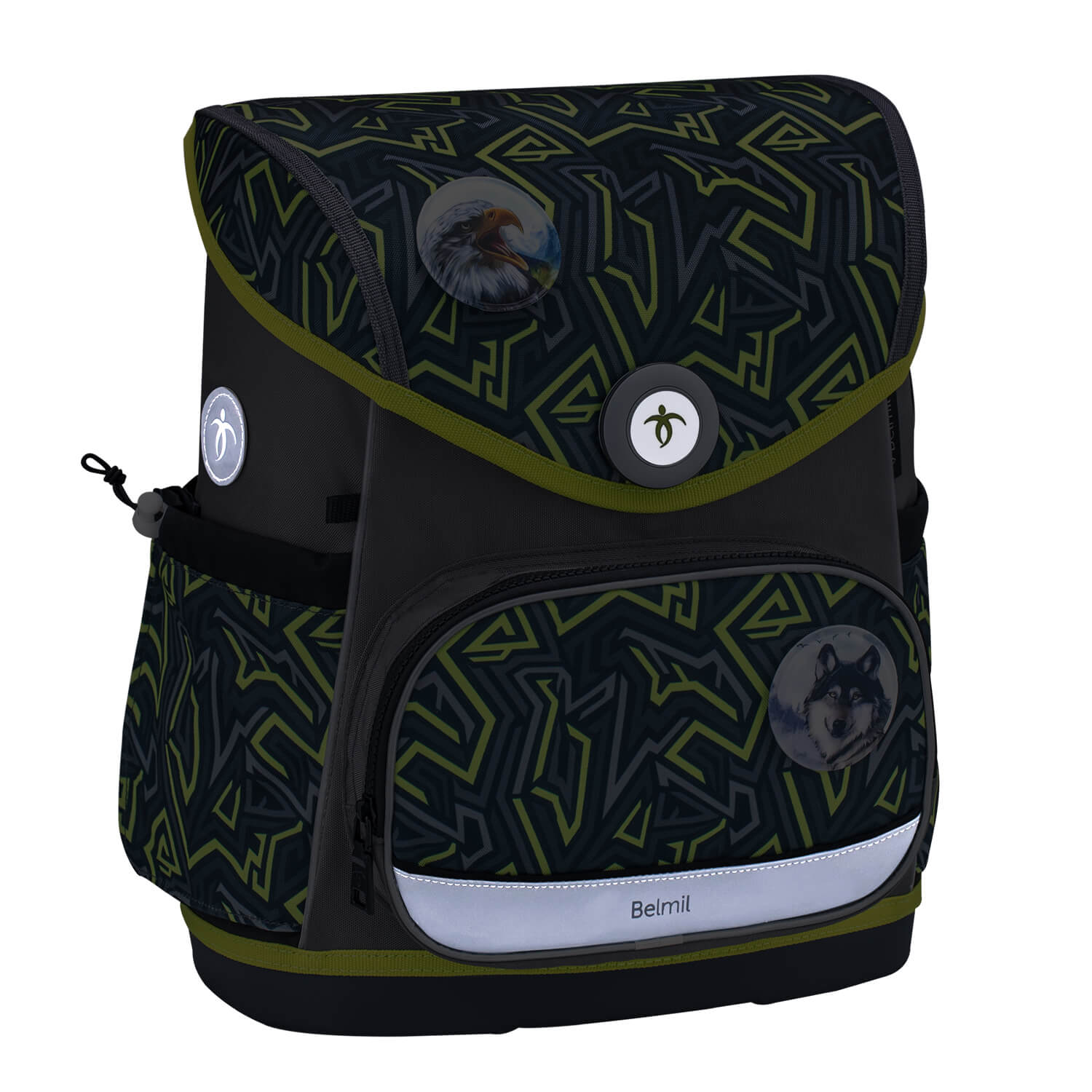 Premium Školska Torba Compact Plus Iguana