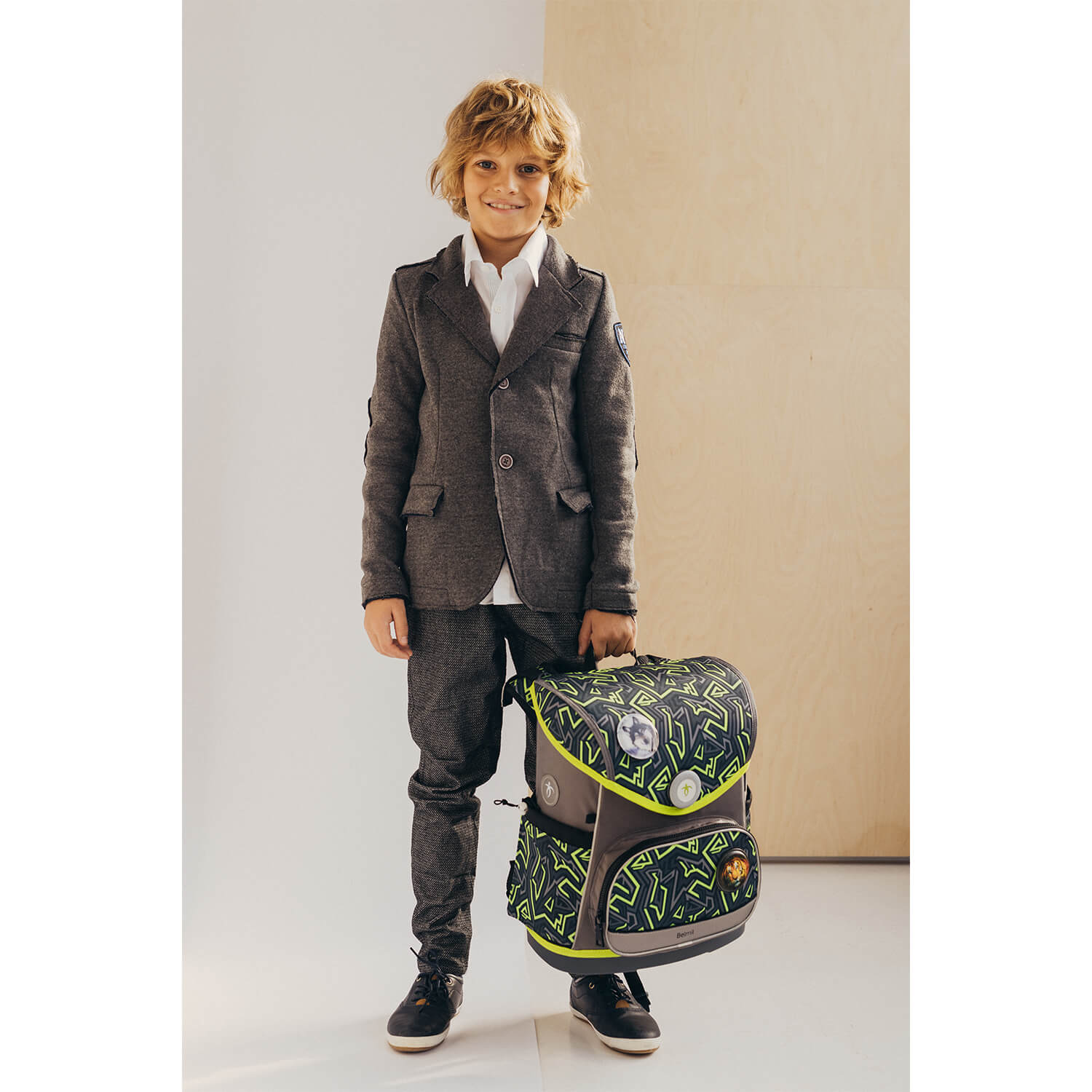 Premium Školska Torba Compact Plus Iguana