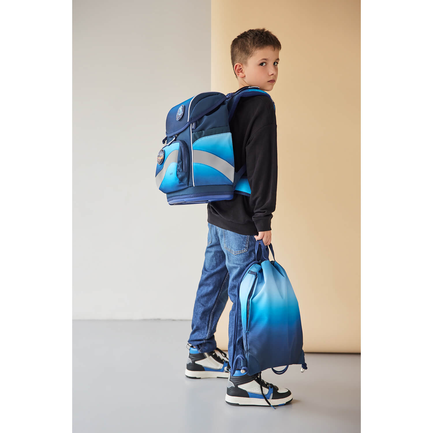 Premium Školska Torba Smarty Blue-Navy