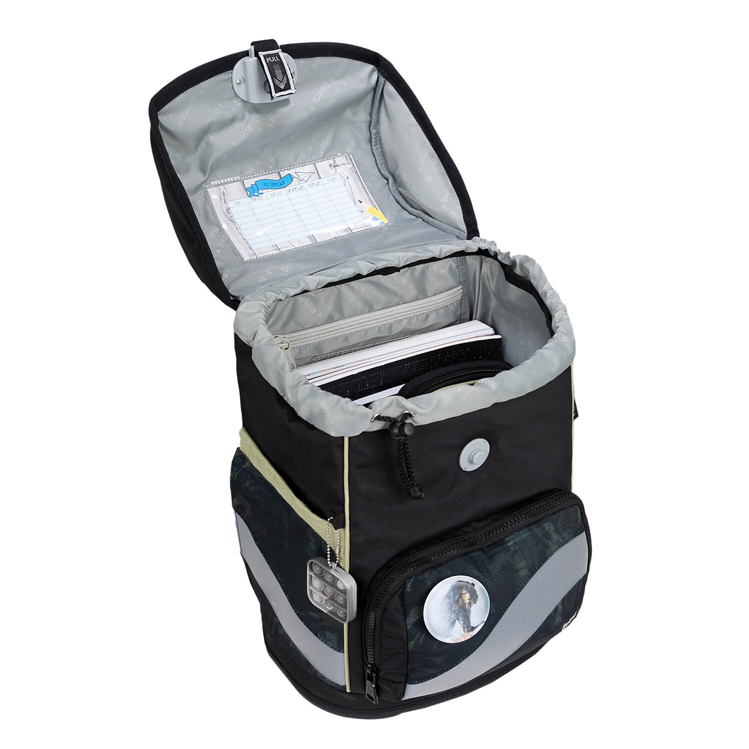 Premium Školska Torba Smarty Grey stone