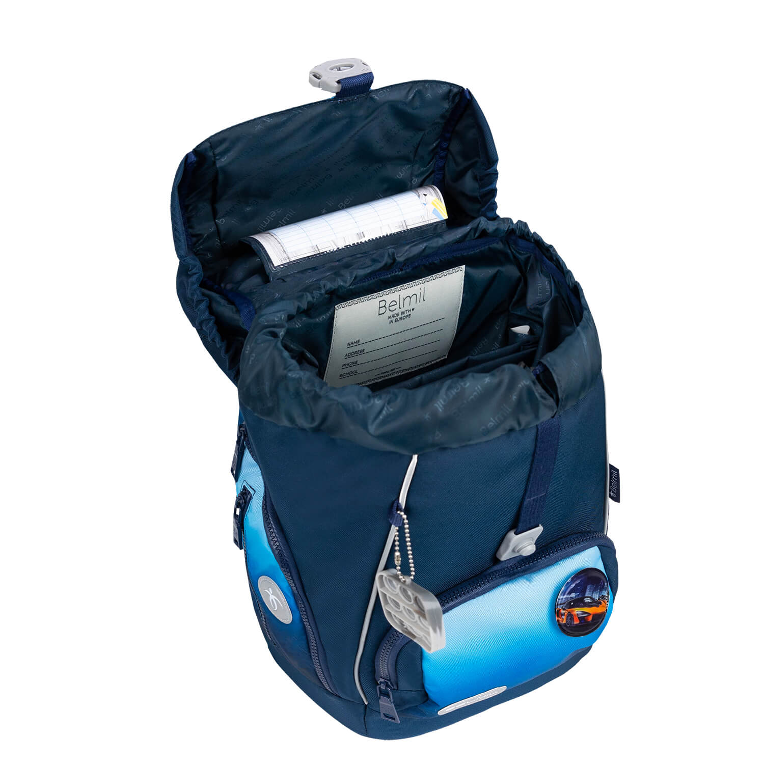 Premium Školska Torba Comfy Blue-navy