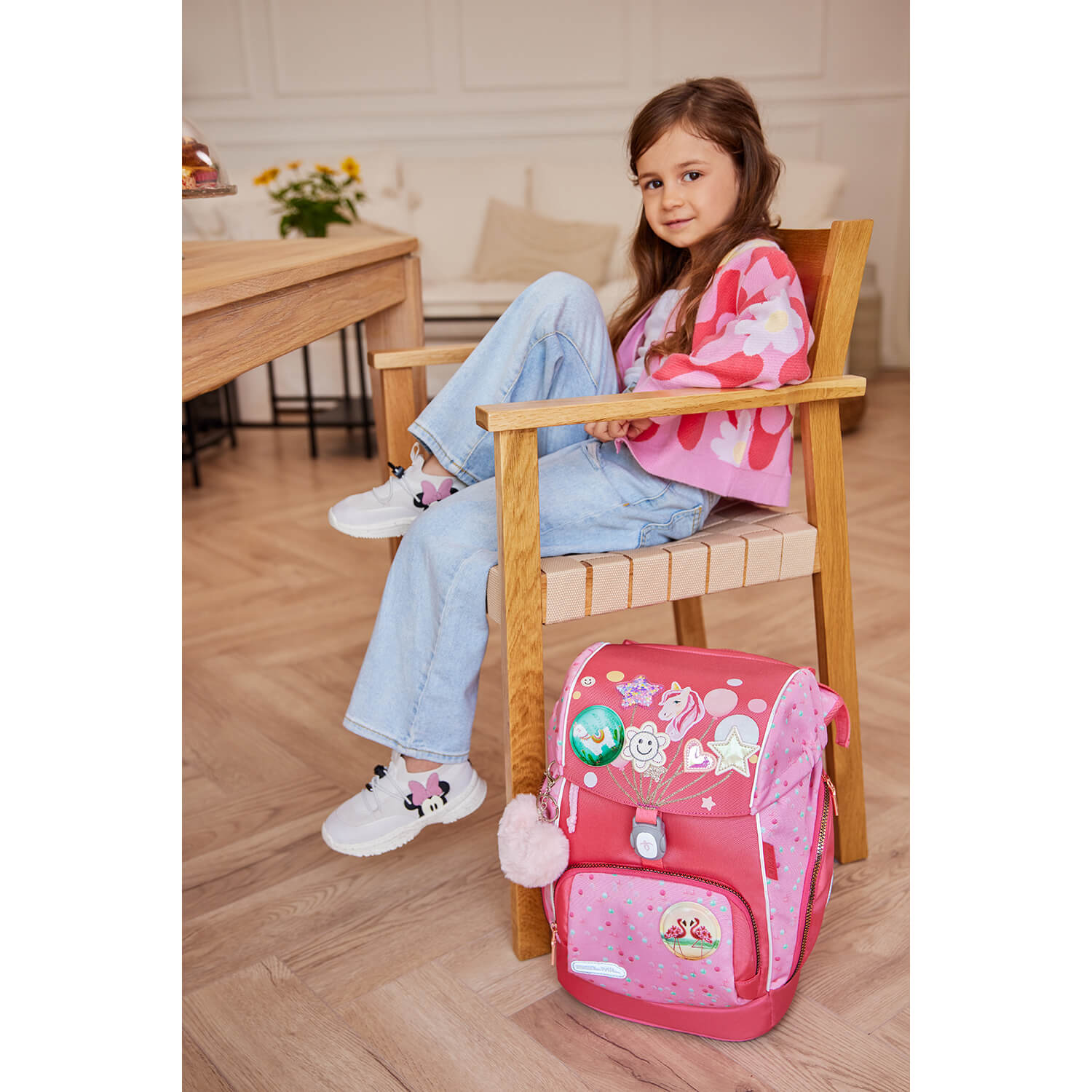 Premium Školska Torba Comfy Rose quartz